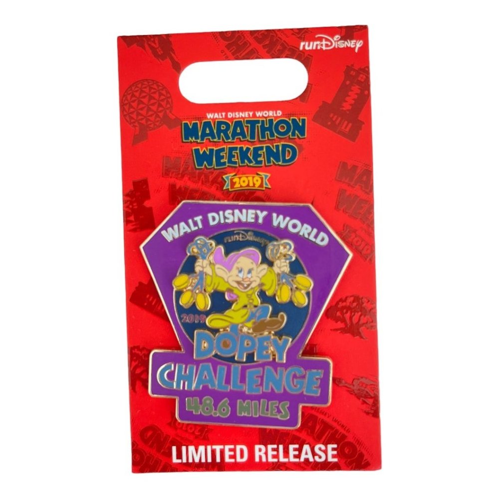 Walt Disney World Marathon Weekend 2019 Run Disney Marathon Dopey Challenge Pin